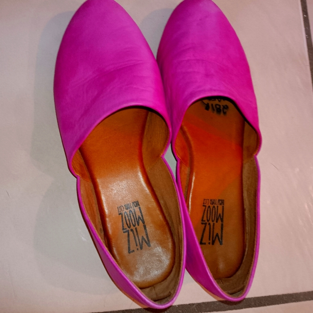 Miz Mooz Women’s Pink Slip-On Flats